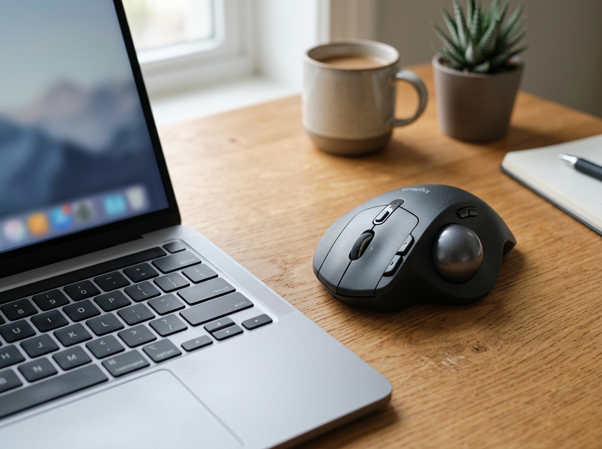 Logitech ERGO M575 ワイヤレストラックボールマウス